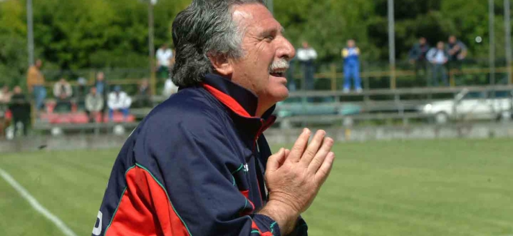 Cordoglio per la scomparsa di Claudio Tobia mister rossoblù in Serie D